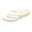 White, variant on Rokment Water Sandals Barefoot Beach Flip Flops for Women 2026 Thick Sole Cushioned Waterproof Swim Pool Shower Slippers Casual Lightweight Summer Slip on Beige Size 6.5