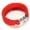 Red, variant on 550lb Paracord Survival Bracelet 7 Strand Wristband Parachute Camping Emergency-Red & Black