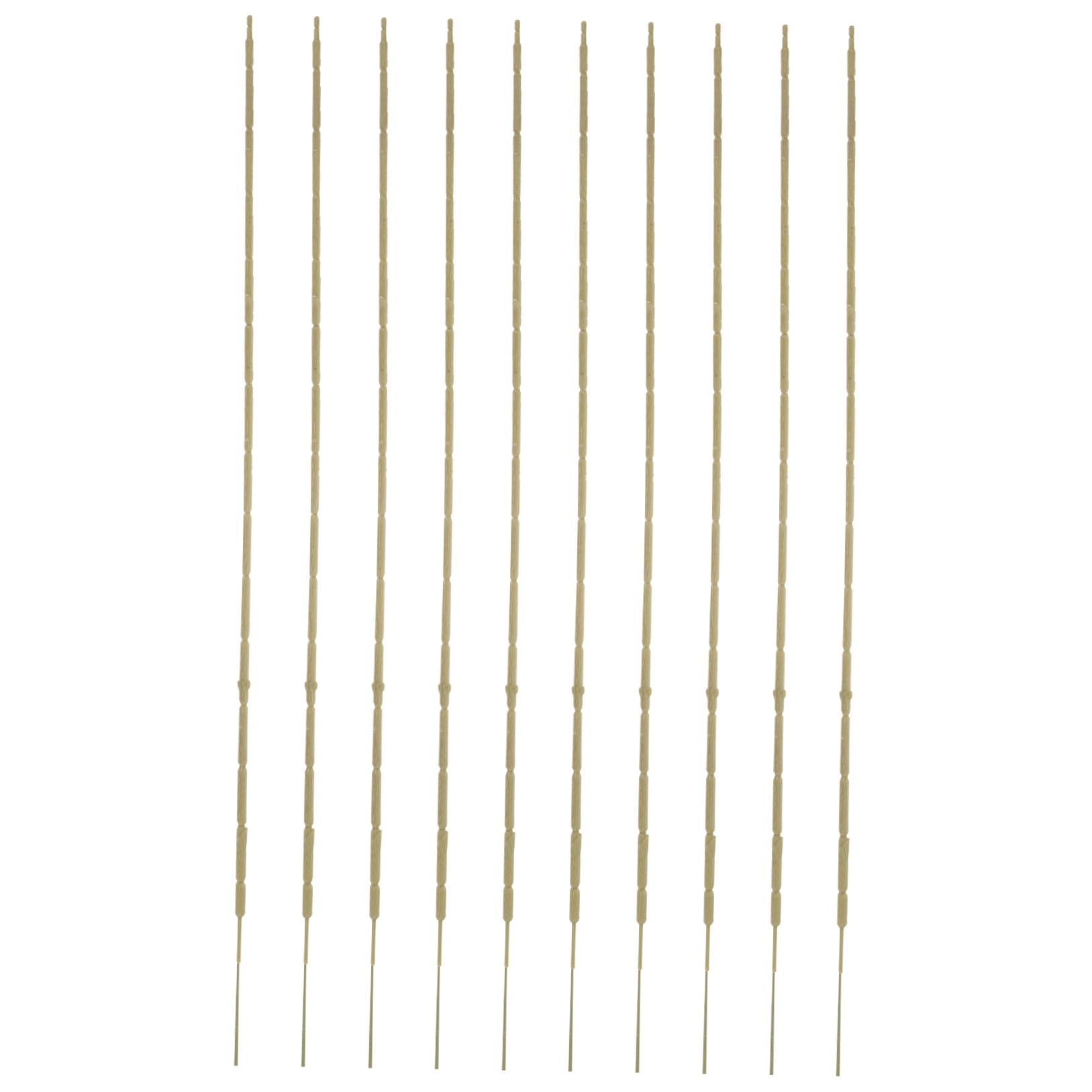 Raindrops Artificial Floral Stems 10Pcs Plastic Iron Green for Home Decor Garden Office Coffee House