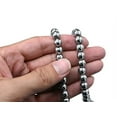 thumbnail image 5 of Silver Hematite Mala Beads 108 Buddhist Prayer Beads Japamala, 5 of 5