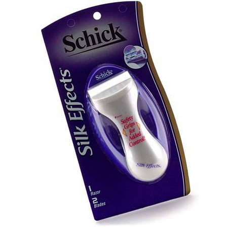 Warner Lambert Schick Silk Effects Razor and Blades, 1 ea