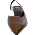 thumbnail image 3 of Sarto Franco Sarto Womens Devin Leather Pointed Toe Slingback Heels, 3 of 3