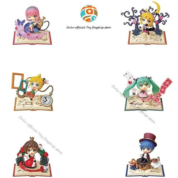 Rement Hatsune-Boîte ennemi de figurines de fille d‘anime  boîte mystère de la série Re-Ment ku  sac porte-bonheur anime surprise  jouets cadeaux de Noël