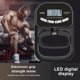 thumbnail image 2 of Medidor Entrenamiento Mano Hand Meder Strifering Strenge Dinamómetro Digital Dynamómetro USB Pantalla LCD Recargable Batería para Uso La Escuela en Casa, 2 of 9