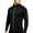 Black, variant on Men Full Zip Athletic Jacket, Stand Collar Raglan Sport Coat with Pocket, Slim Fit Soft Lightweight Track Top for Gym Training, Running Black L(L)