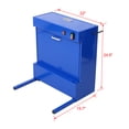 thumbnail image 4 of Micro Parts Cleaner 14L - Wall Mountable - 120V Motor Parts Washer - Steel Construction - Automotive & Mechanical Cleaning, 4 of 9