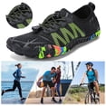 thumbnail image 1 of Zapatos Antideslizantes Casuales Likrtyny para Hombres y Mujeres Secado Rápido Negro 43, 1 of 9