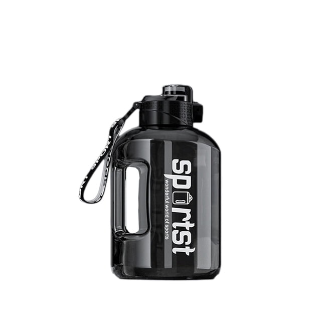 Copas de Plástico Verdes Copa de Agua de Gran Capacidad, Tonelada de Cubo, Deporte Y Gimnasio Pote Espacial de Plástico Portátil para Estudiantes Masculinos Y Femeninos, Copa de Agua Del Vientre Grand