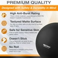 thumbnail image 5 of SmarterLife PRO MAX Series Exercise Yoga Ball Workout Equipment Pregnancy Medicine Balls, 65cm Black, 5 of 7