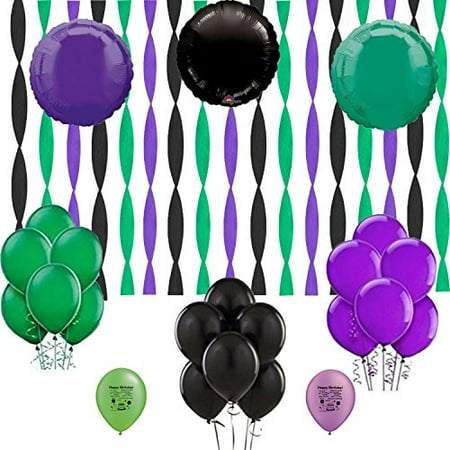 Incredible Hulk Party Supplies Mardi Gras Party Coordinating Colors