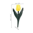 thumbnail image 2 of Masteelf 10 Pcs Fence Fence Decoration 29.70X15.00X1.00CM Yellow, 2 of 8