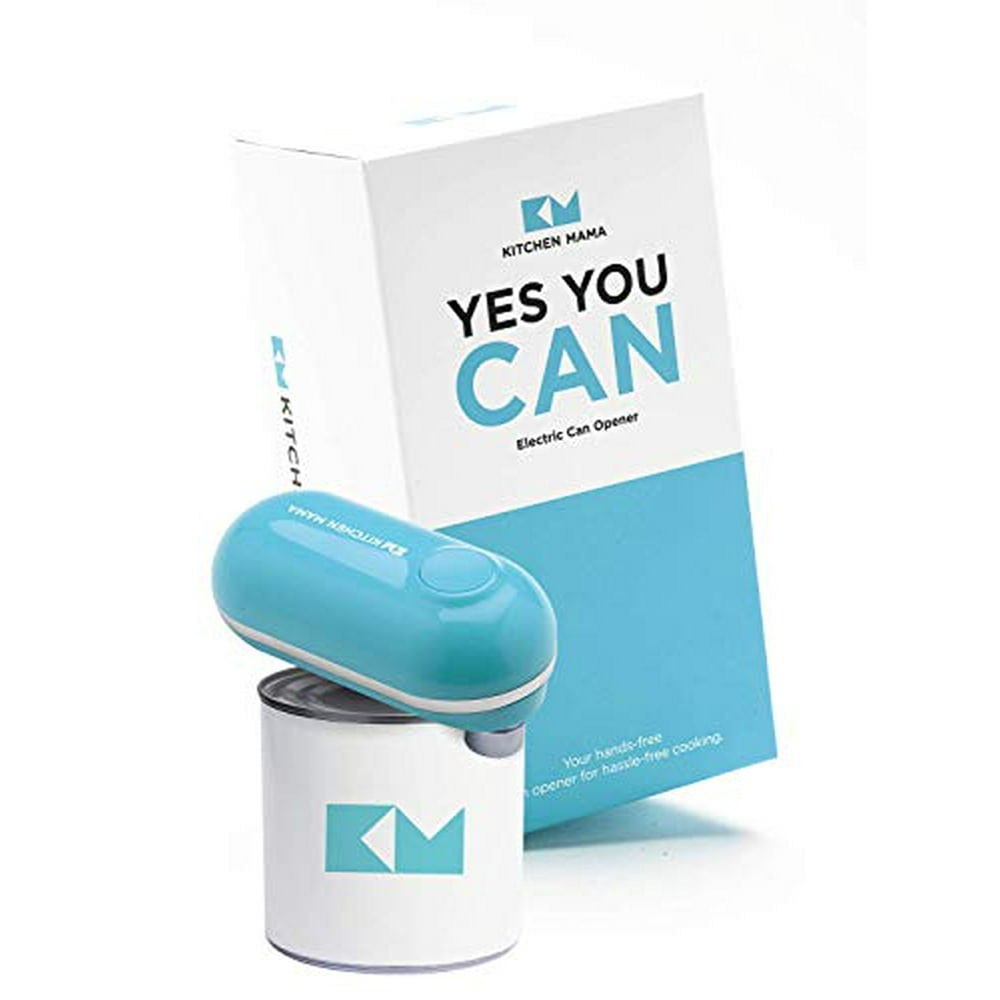 Kitchen Mama Mini Electric Can Opener Open Your Cans with A Simple