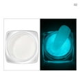 thumbnail image 1 of Xihbxyly Paquete de 6 Colores de Polvos Luminosos para Decoración de Uñas., 1 of 3