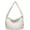 White, variant on Quilted Crossbody Bags For Women Large Capacity Puffer Tote Bags Unique Boho Hippe Padded Handbag Trendy Y2k Bag