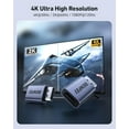 BENFEI 4K DisplayPort to HDMI Adapter 2-Pack, Unidirectional DP 1.2 ...