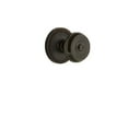 thumbnail image 6 of Grandeur Newbou_Prv_234 Newport Solid Brass Rose Privacy Door Knob Set - Nickel, 6 of 6