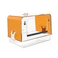 thumbnail image 4 of STARTIST Parrot Bathing Tubs Easy to Install Canary Cage Accessories Pet Bird Bath Box orange, 4 of 9