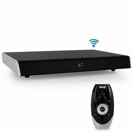 PYLE PSBV830HDBT - Bluetooth HD Tabletop TV Sound Base Soundbar Digital Speaker System, with HDMI