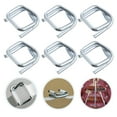 thumbnail image 1 of YSNOOWE 100pcs Silver Strap Adjuster Package Buckles Wire Buckles For Easy Diy Projects And Packaging Tasks, 1 of 5