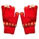thumbnail image 4 of Guantes de invierno de punto elástico, suaves al tacto, plegables y portátiles, con diseño de muñeco de nieve y ciervo, para oficina., 4 of 5