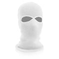 thumbnail image 3 of Gaukiv Unisex Knit Full Face Covers Warm Stretch Fit Breathable Mesh Design Outdoor Winter Skiing Cycling Sports Headgear White, 3 of 3