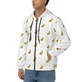 thumbnail image 3 of Naloa Gold Rabbit Men’s Hoodies, Zip up Hoodie, Sweatshirts,Hoodies for Men Sizes S-3XL-Medium, 3 of 5