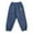 Blue, variant on Kiijoy Toddler Girls Pants Winter Warm Thermal Joggers Sleep Pants, Sizes 3-4
