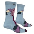 thumbnail image 3 of ODD SOX, Unisex, Anime, Sakura, Crew, Novelty Funny Cool Cartoon Adult Swim, 3 of 6