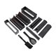 thumbnail image 2 of Kit de fabricación de sushi, herramienta de plástico para sushi, bola de arroz, molde para pastel, utensilios de cocina, accesorios para sushi D Negro Soledad Fabricante de sushi, 2 of 8