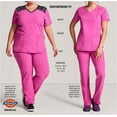 thumbnail image 4 of Dickies EDS Signature Scrubs Top for Women V-Neck 85906, 4 of 8