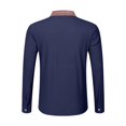 thumbnail image 6 of JAJAHO Mens Long Sleeve Button Up Shirts Ethnic Style Patchwork Casual Regular Fit Lapel Retro Fall Spring Shirt Trendy Tops, 6 of 6