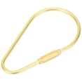 thumbnail image 4 of Porte-clés en Laiton en Laiton de Type Vis de Verrouillage Porte-Clés Organisateur RingL de Clé Rétro, 4 of 14
