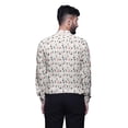 thumbnail image 5 of BESTMAN Mandarin CollarÂ&nbsp;Shirt Printed Mens Short Kurta Casual Ethnic Dress, 5 of 6