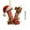 V, variant on Summercome Christmas Ornaments Letter, Alphabet Ornaments with Xmas Hat for Christmas Tree Hanging Ornament, Funny Ornaments, Large Letters Christmas Ornaments 2025 (C)