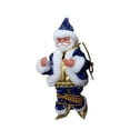 thumbnail image 2 of Climbing Santa Claus Muñeco Musical Eléctrico Animado Figura Trepadora de Cuerda Navideña Adorno Decorativo para Árbol de Navidad Regalo Adecuado para el Hogar Ventanas Puertas y Azul, 2 of 10