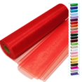 thumbnail image 1 of Rollo de tela IONTACH con cristal de tul rojo, 30 cm x 45 m, 1 of 6