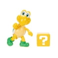 thumbnail image 4 of World of Nintendo Super Mario Koopa Troopa 4 inch Articulated Action Figure with Question Block Accessory, 4 of 9
