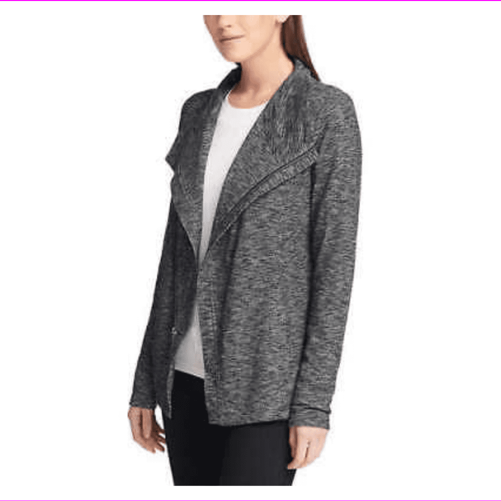 GH Bass Ladies' Knit Zip Asymmetrical 