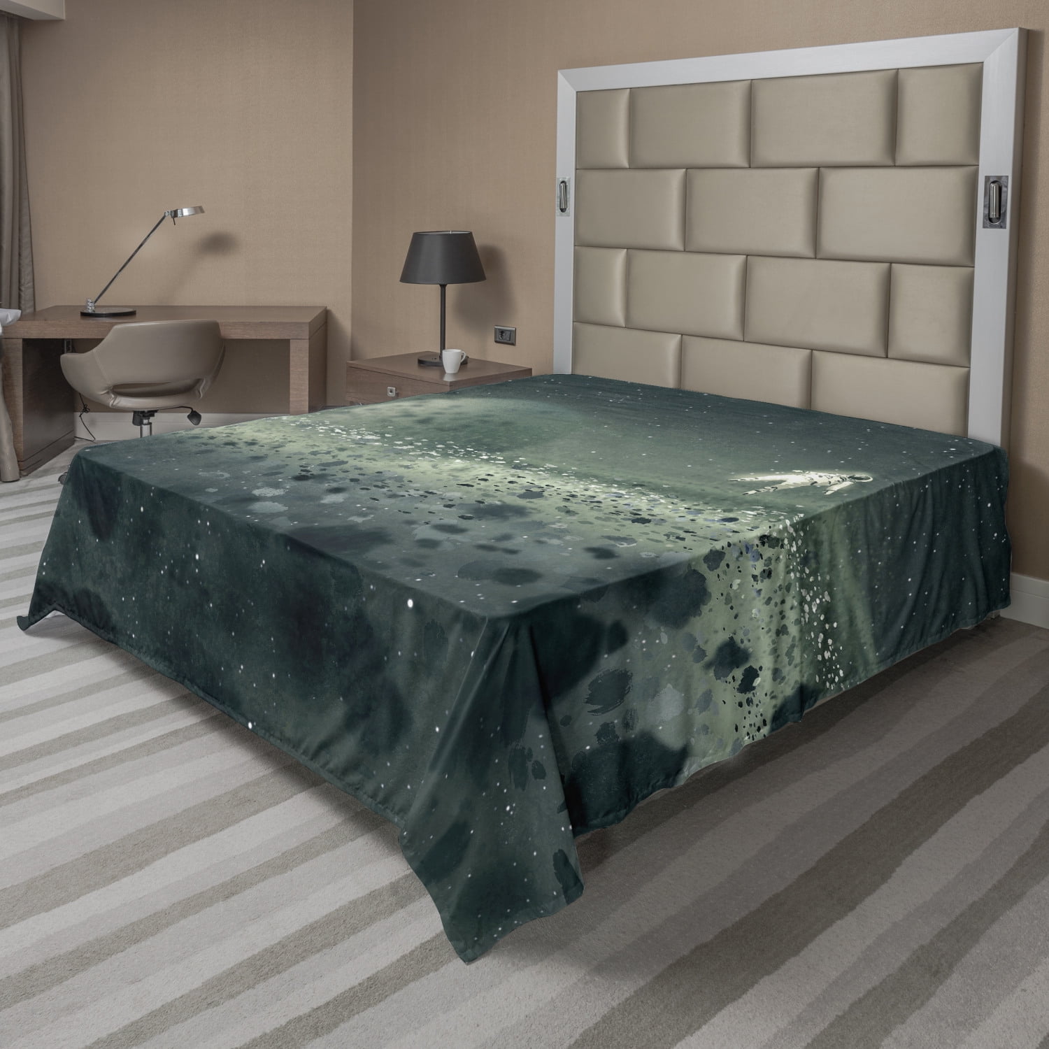 Ambesonne Iceland Flat Sheet Top Sheet Decorative Bedding 6 Sizes 