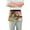 Colorful Butterfly on Book, variant on Flower and Leaves Server Apron with 3 Pockets Waterproof Waitress Waist Short Apron for Man Woman 12 Inches