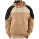 thumbnail image 2 of Sudadera con capucha para hombre, combina colores, informal, holgada, de manga larga, con bolsillo, blusa de poliéster, 2 of 7