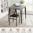 thumbnail image 4 of Kitchen Table and Chairs for 4, 5 Piece Dining Table Set for 4 Dining Room Table Set, Dinner Table Set for 4, Rectangular 4 Seater Dinette Set, 4 of 9