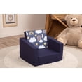 thumbnail image 2 of Delsit Kids Couch for Toddlers - 2 in 1 Convertible Foam Armchair to Lounger, Comfy Flip Out Lounge Chair, Sofa for Children, Made in Europe, 2 of 9