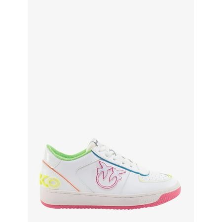

WOMAN Leather sneakers with terry fabric Love Birds detail