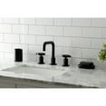 thumbnail image 2 of Kingston Brass KS1410RX Belknap Widespread Bathroom Faucet with Push Pop-Up Drain, Matte Black, 2 of 8