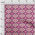 thumbnail image 1 of oneOone Polyester Lycra Fabric Ogee Flame Stitch Print Fabric By Yard 56 Inch Wide, 1 of 4