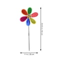 thumbnail image 4 of OULII 4pcs Colorful Lawn Windmills Garden Windmill Adornment Festive Atmosphere, 4 of 8