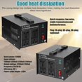 thumbnail image 5 of Step Updown Transformer Compact Size Voltage Converter 1200va Portable Home Electrical Appliances P, 5 of 5