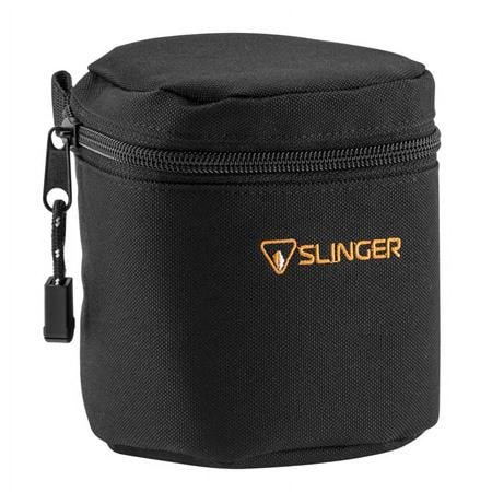 UPC: 0410000035443 | Slinger Soft Lens Case Small  5  High x 86mm Diameter  Black