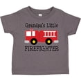 thumbnail image 3 of Inktastic Grandpa's Little Firefighter Boys Toddler T-Shirt, 3 of 5